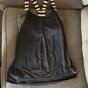 Lululemon tank sports bra attached